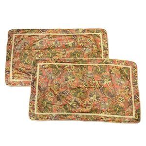 Chaps Ralph Lauren King Size Chandler Paisley Shams Set of 2
